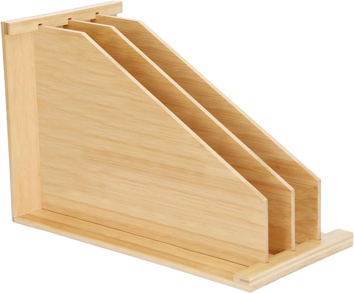 

Деревянные вертикальные разделители для ящиков шкафов (15 дюймов высотой, 22 дюйма в глубину, 12 дюймов в ширину) – Органайзер для кухонных принадлежностей