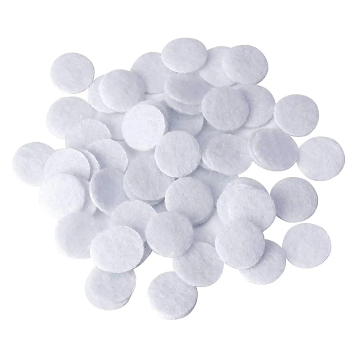 150Pcs Facial Microdermabrasion Pads Diamond Dermabrasion Cotton Filters Replacement 10mm For Microdermabrasion Machine