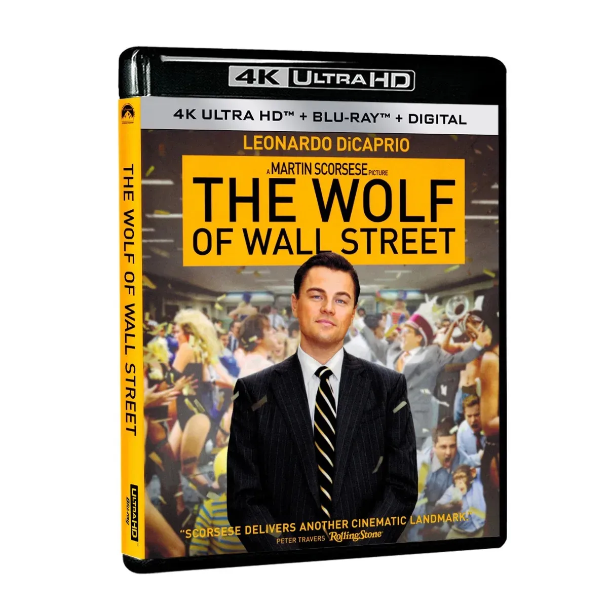 HOT 4K UHD The Wolf of Wall Street (2013) Blu-ray Cinema Disc PS5 Compatible XSX Dolby Vision DTS5.1