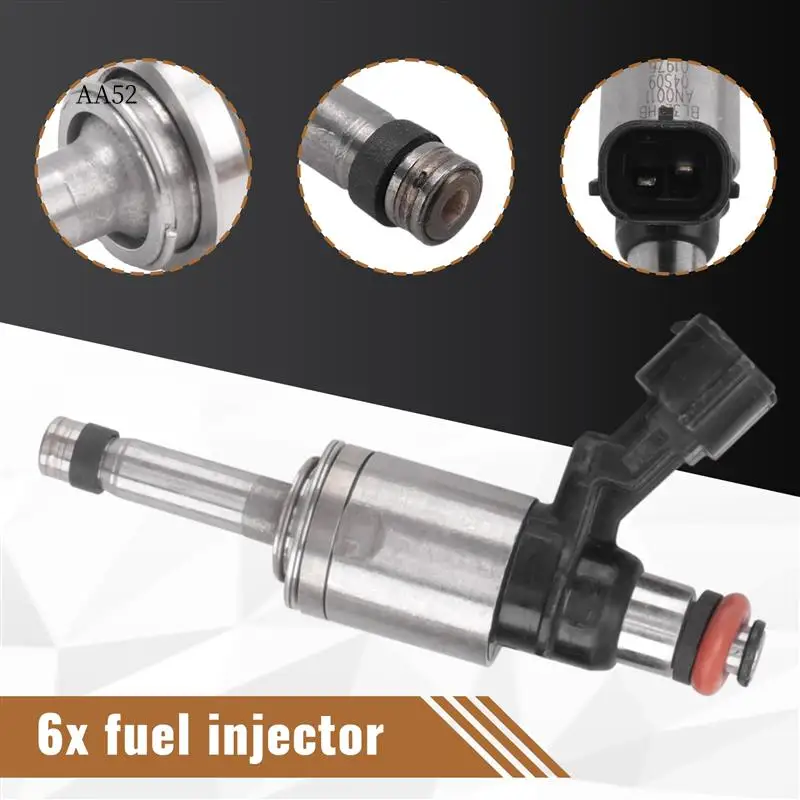 

AS-6Pcs Fuel Injectors For Ford Expedition Transit 250 Lincoln Navigator BL3Z9F593B,BL3Z9F593A, BL3E-HB,BL3Z-9F593-B