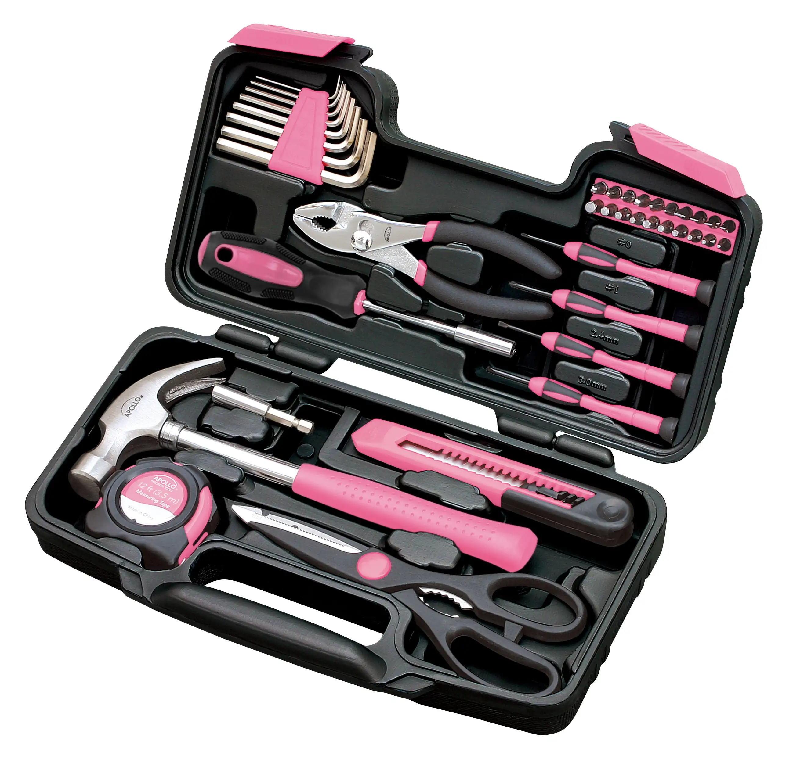 

Apollo Precision Tools DT9706P 39-Piece Tool Set, Pink