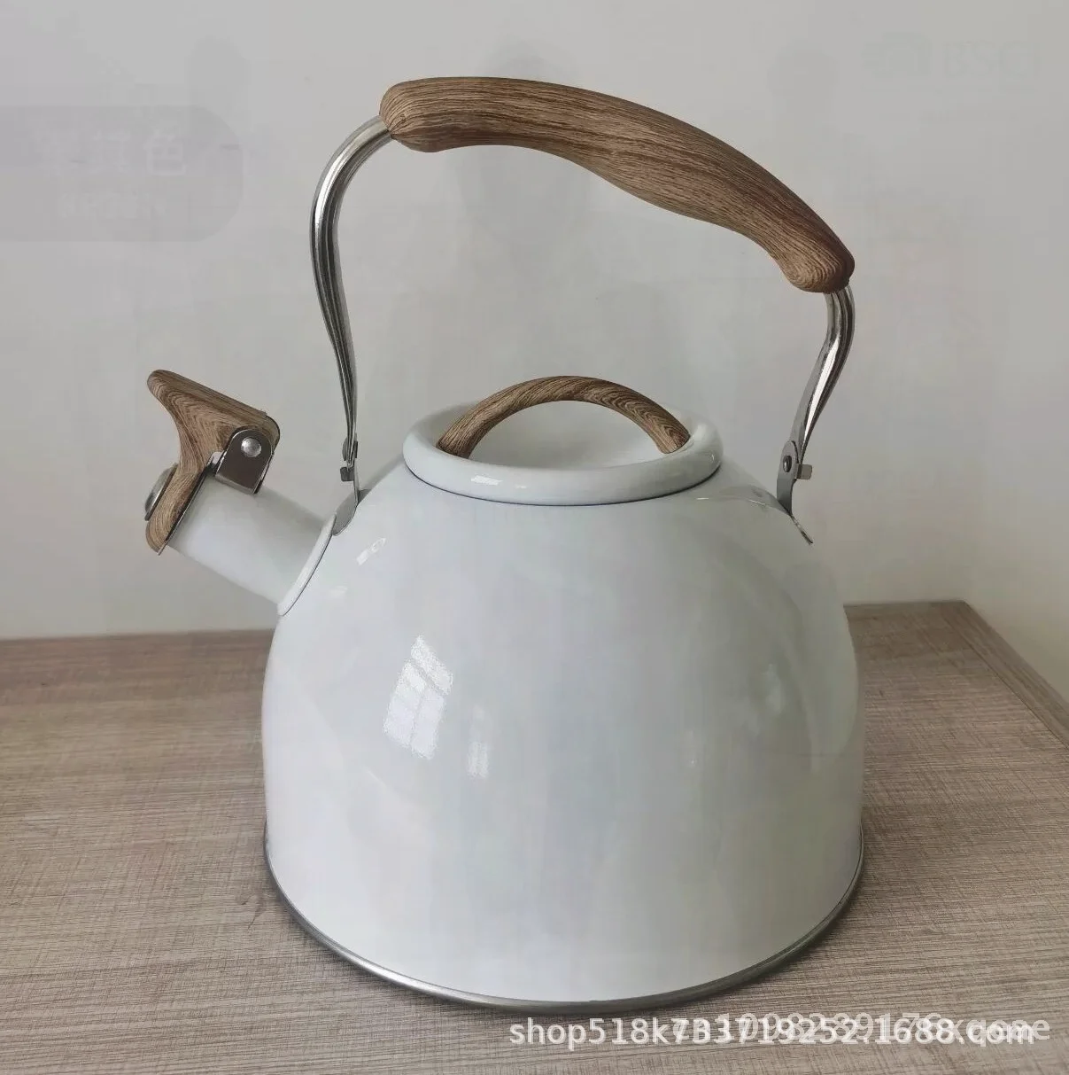 

Stainless Steel Whistle Kettle 3L Modern Minimalist Design Non-Electric Water Kettle for Brewing Tea