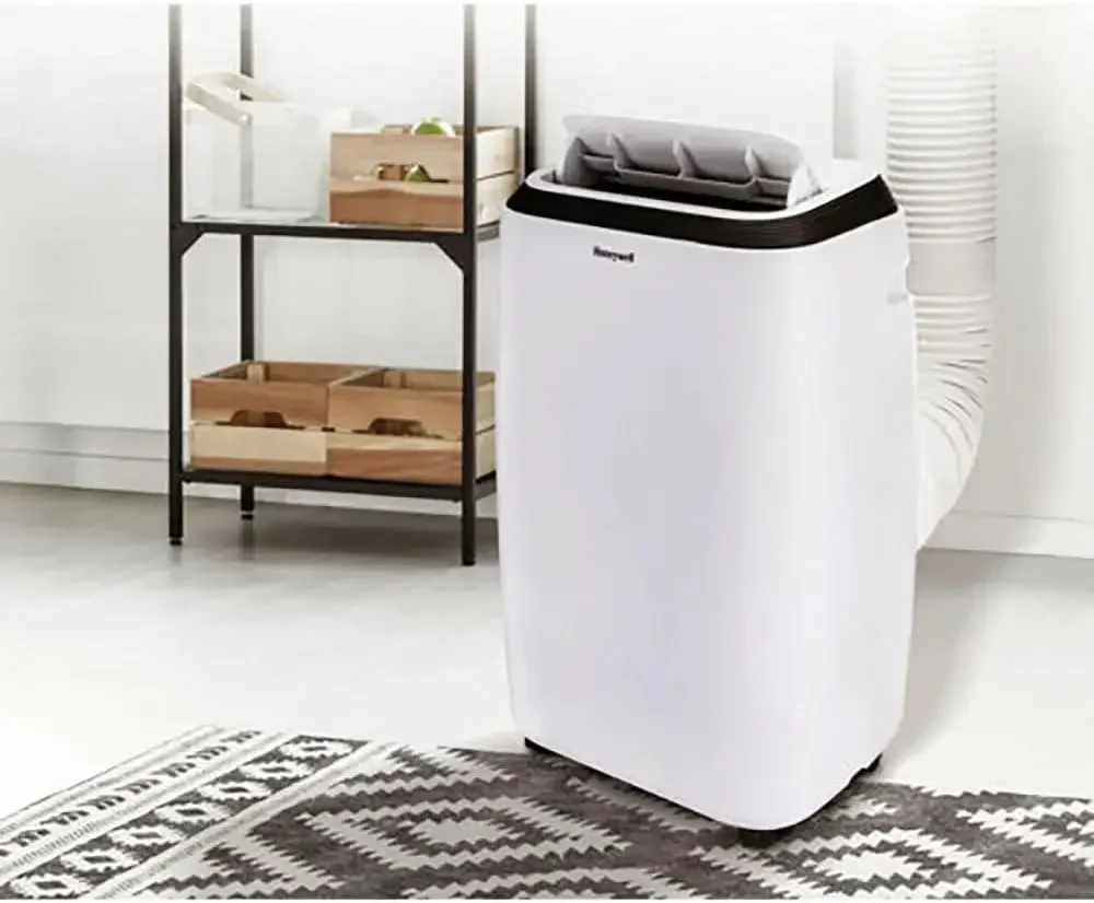 9,900 BTU Portable Air Conditioner for Bedroom, Living Room, Basement, 115V, Cools up to 450 Sq. Ft. with Fan,