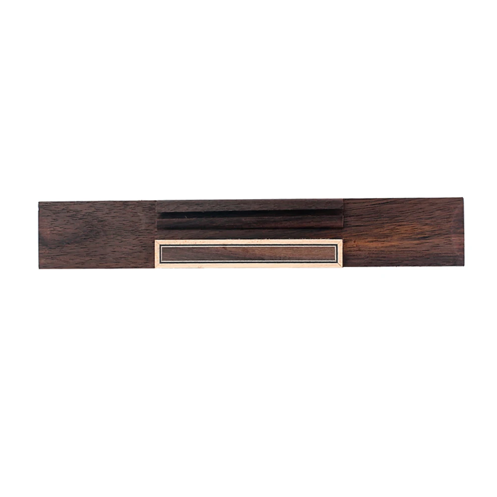 

Maple Frame Rose Wood under The Code Guitar Bridge Classical Rosewood Brown Ponticello