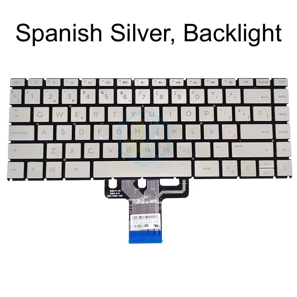 Turkish Spanish Russian Backlit Keyboard For HP Pavilion X360 14-CE 14-CD 14-CK 14M-CD 14T-CD 14-DQ 14-DK TPN-W131 240 G7 245 G7