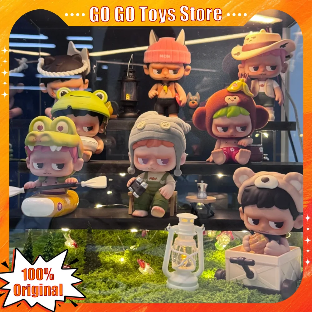 

MONBOO The Camping Dairy Series слепая коробка оригинальные новые оригинальные куклы модная милая модель-сюрприз модные подарки фигурки героев