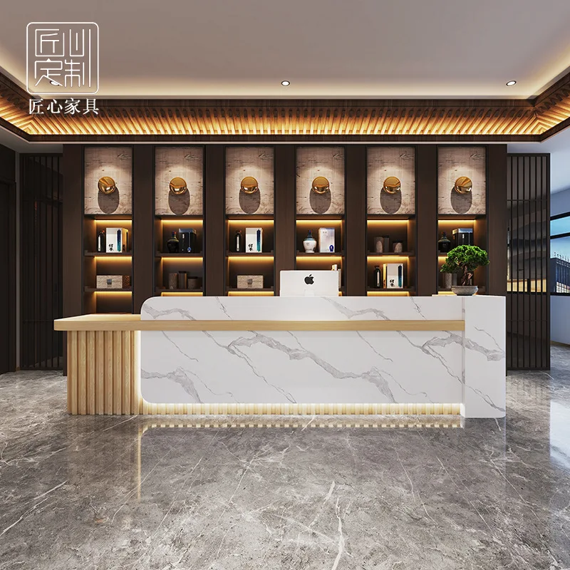 Checkout page Company Paint Front Desk Reception Desk Bar Beauty Salon Yoga Studio Hotel