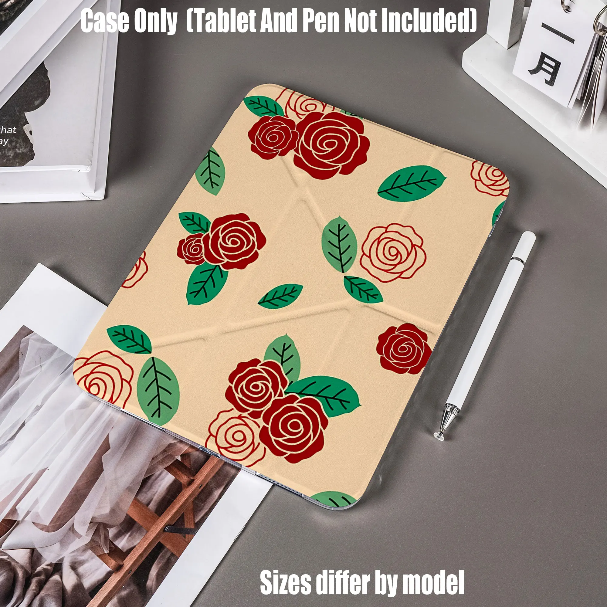 Slim Fit Premium TPU Tablet Cover, Shockproof Durable Lightweight Protective Case for iPad Samsung Huawei Honor Redmi Xiaomi
