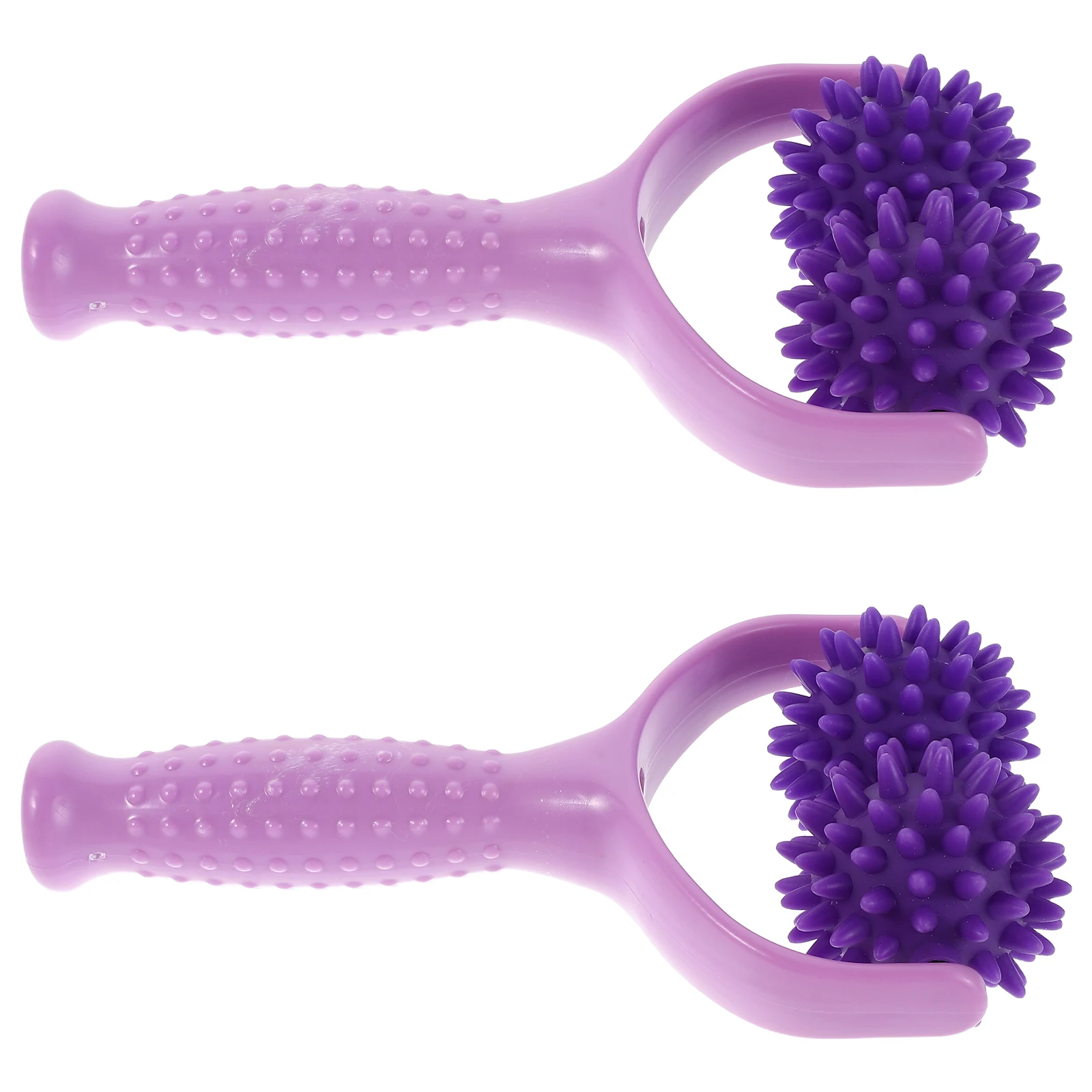 

2 шт. массажная палочка для тела, роликовый инструмент, ручные ролики для мышц, ручная рука, абс, колючие