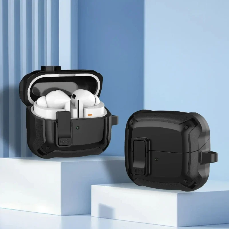 1PCS for Samsung Galaxy Buds3/3pro Case Wireless Bluetooth Headset with Switch Latch Protection Case