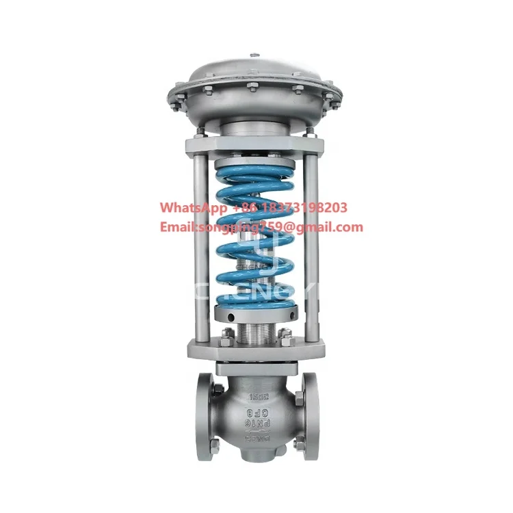 

Self Controlled Pressure Regulator Self Operated Control Valve Diaphragm Pneumatic Control Regulating Valve with Positioner