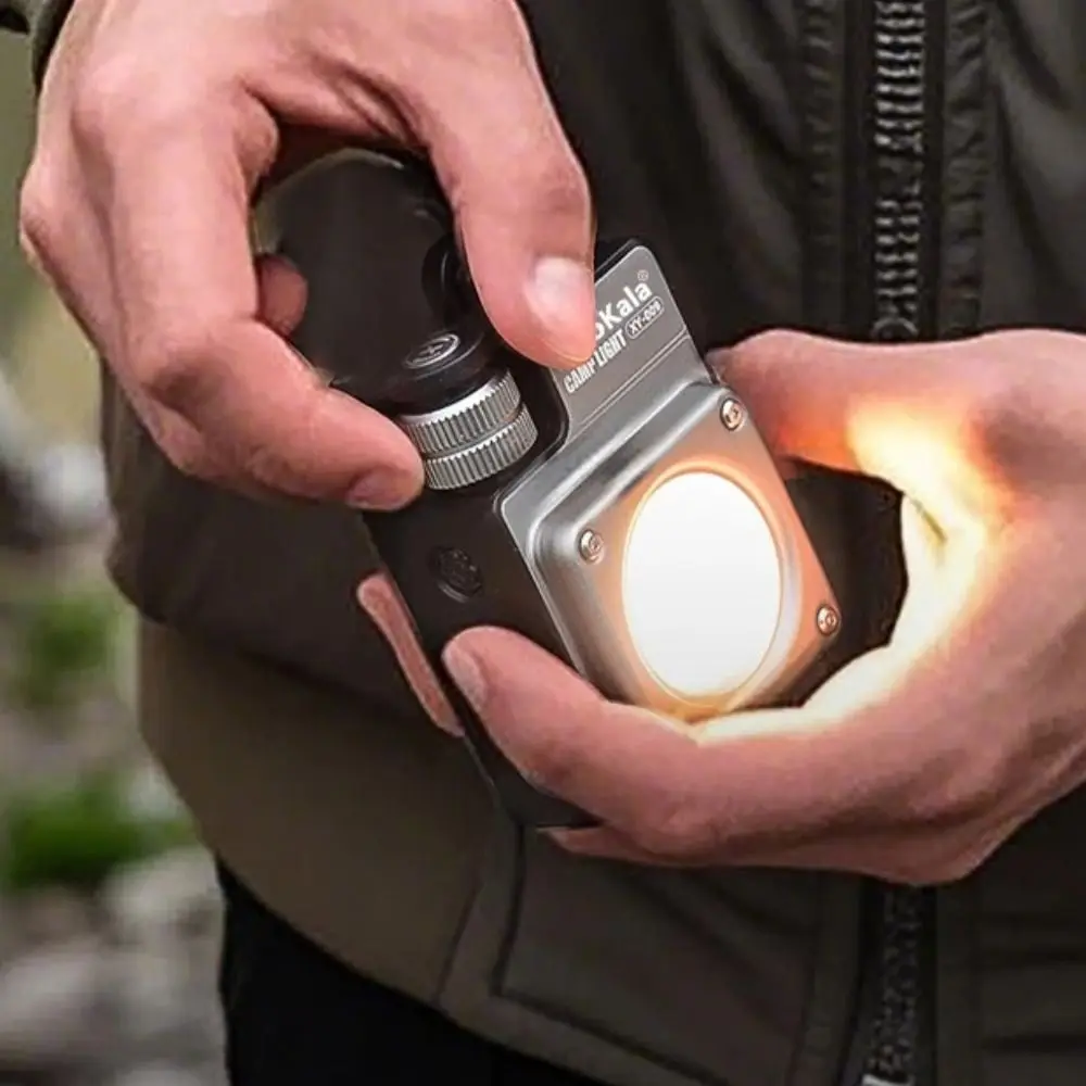 

Adjustable Brightness Multifunctional Camping Lantern Waterproof 3500LM LED Light Long-Lasting Mini Size Handheld Light