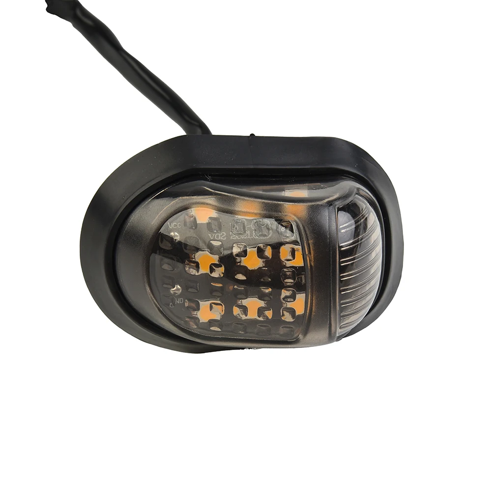 9 LED أضواء للدراجات النارية مقاوم للماء 1 زوج 2 قطعة مجموعة لمبة مصباح اليسار واليمين السوبر مشرق بدوره إشارة 12 فولت الوامض