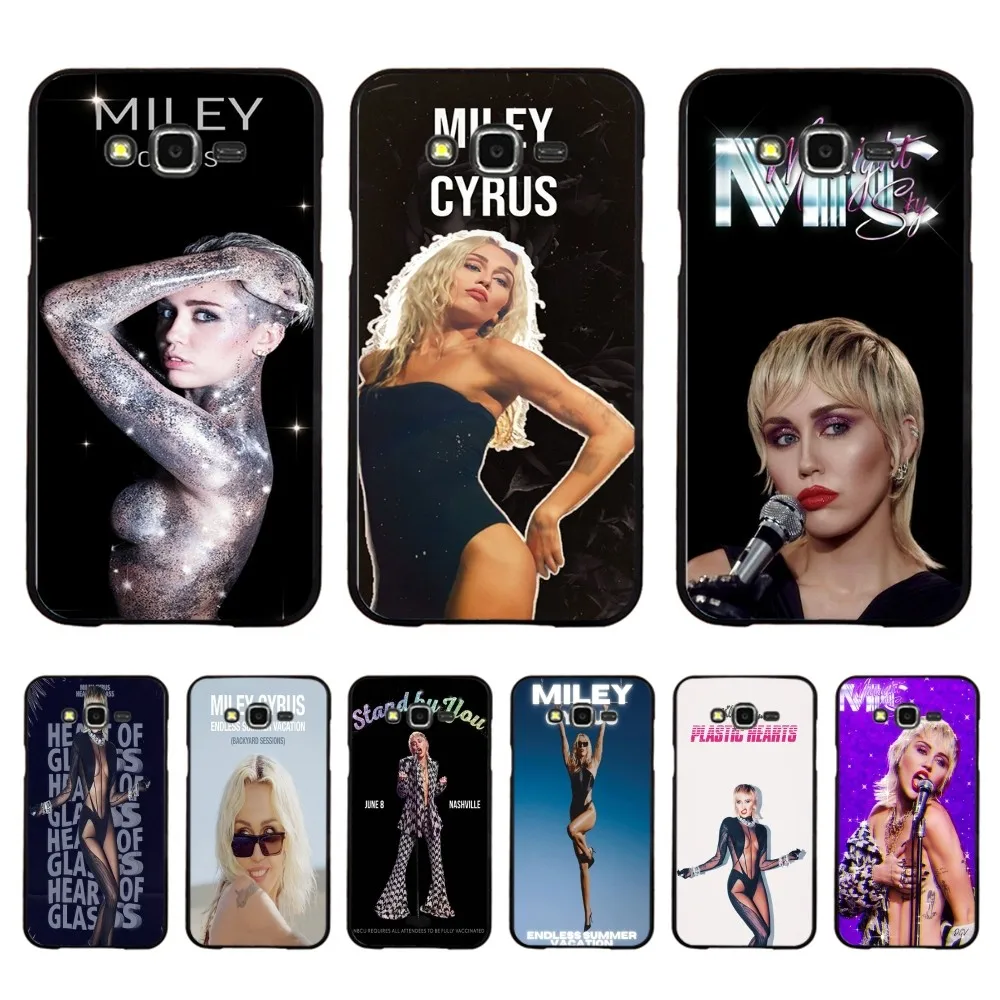 Singer M-Miley C-Cyrus Phone Case For Samsung J 7 Plus 7core J7 Neo J6 Plus Prime J6 J4 J5 Mobile Cover