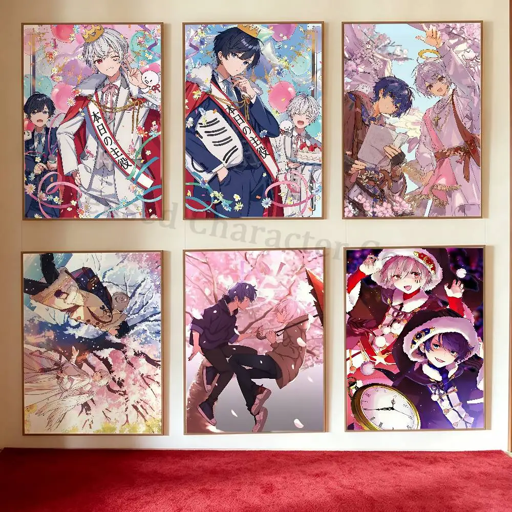 S-Soraru M-Mafumafu A-After The R-Rain Anime Wall Art Canvas Painting Poster For Living Room Home Decor Decoration Picture