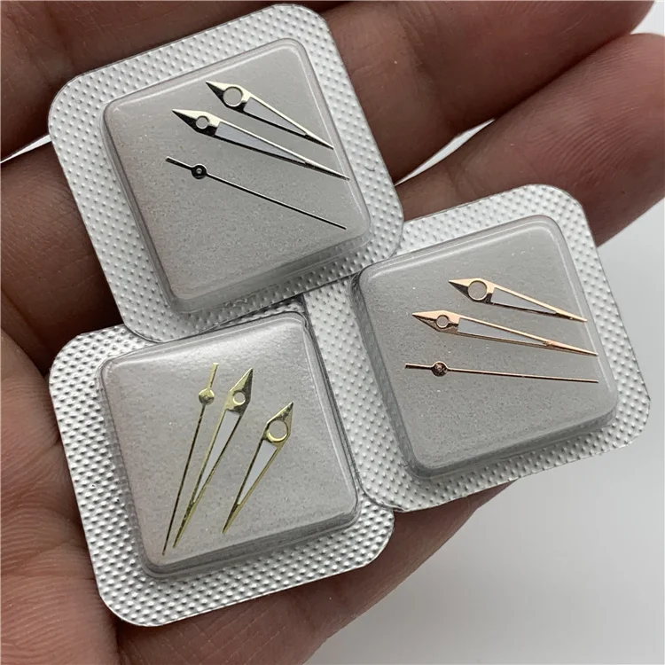 Watch Hands for 46941/46943 Movement Three Needles Men\'s Pointers Watch Accessories Silver/Gold/Rose Gold 001 002 Repair Parts