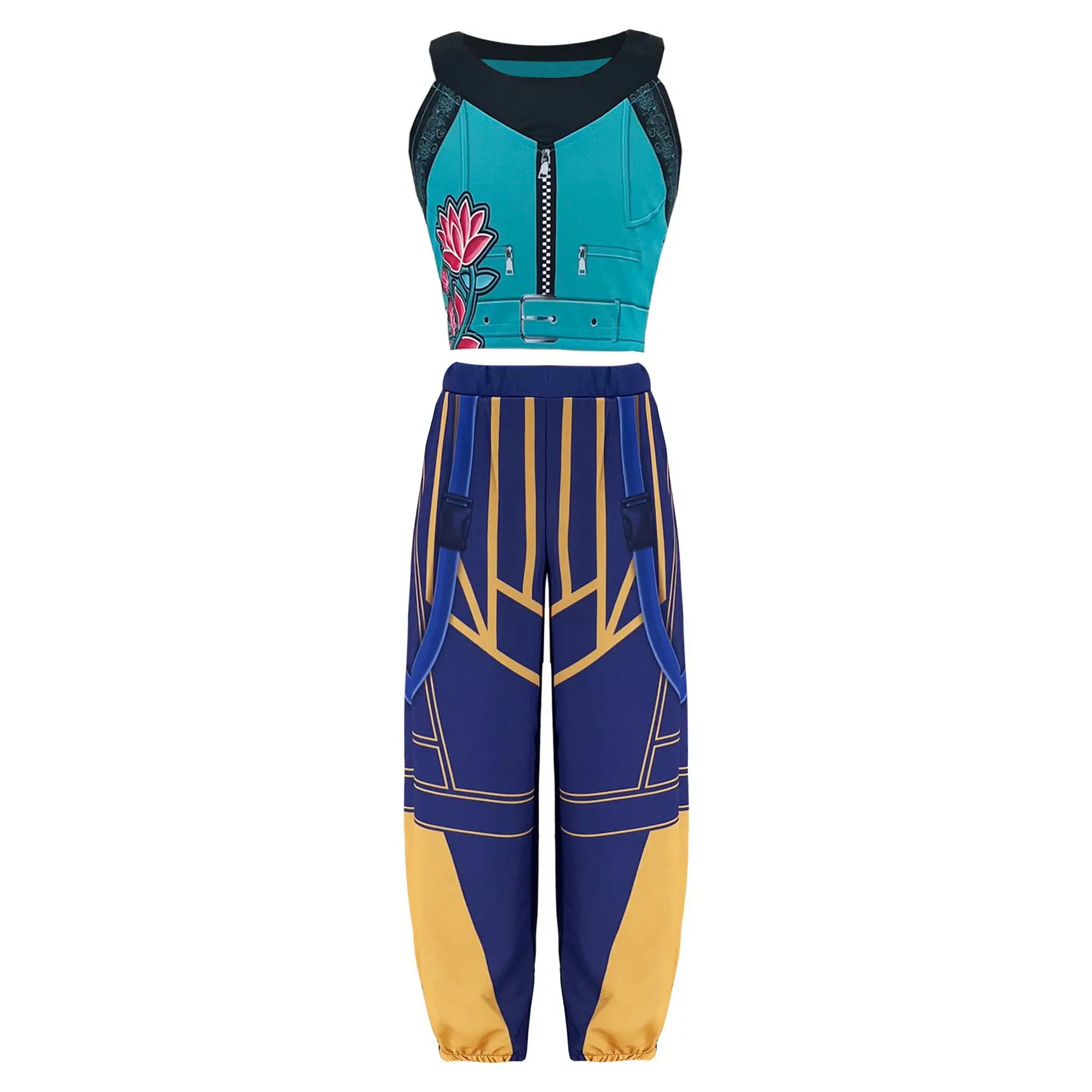 ชุดคอสเพลย์ฮาโลวีนสำหรับการแสดงบนเวที ตัวละครทีมล่าแม่มดข้ามพรมแดนปี 2025