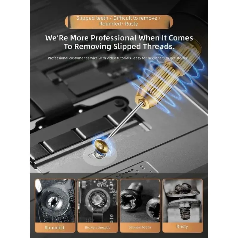 for Notebook Screw Slider Remover Sliding Teeth Computer Broken Wire Extraction Special Tool for Small Screw Removal