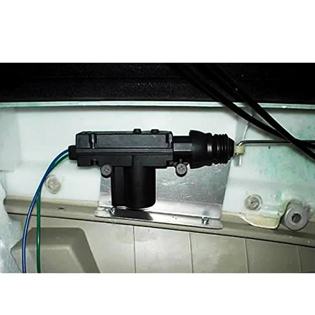 4Pcs Central Lock Actuator Ultra Slim Profile Super Smooth Operation Power Lock Actuator Replacement for Car Door Security