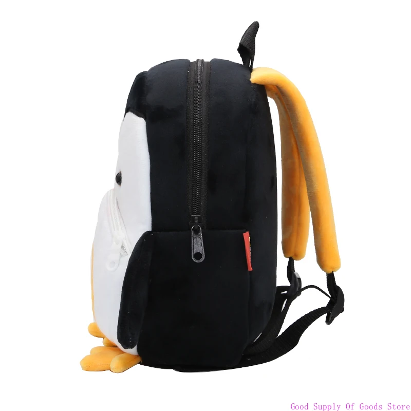 Детская сумка, рюкзак для мальчиков и девочек, детский плюшевый рюкзак с милыми животными и пингвинами, школьная сумка для детского сада
