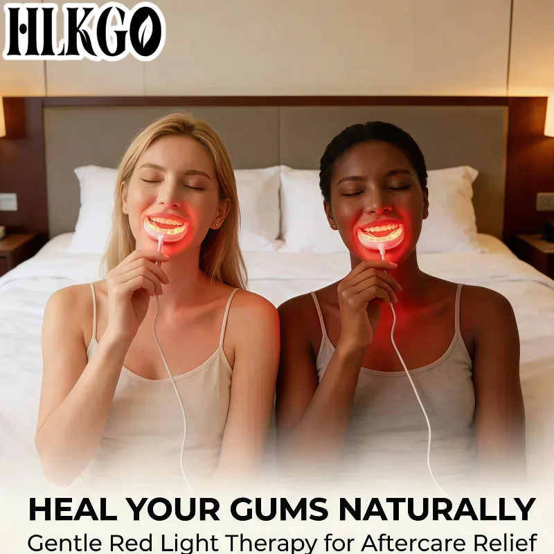

Red Light Oral Care Device, Immediate Relief for Tooth Pain Gum Sensitivity Canker Sores Dental Therapy