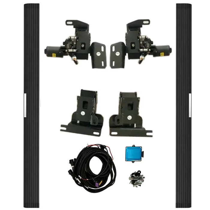 Black powder coated 100% waterproof electric pedal