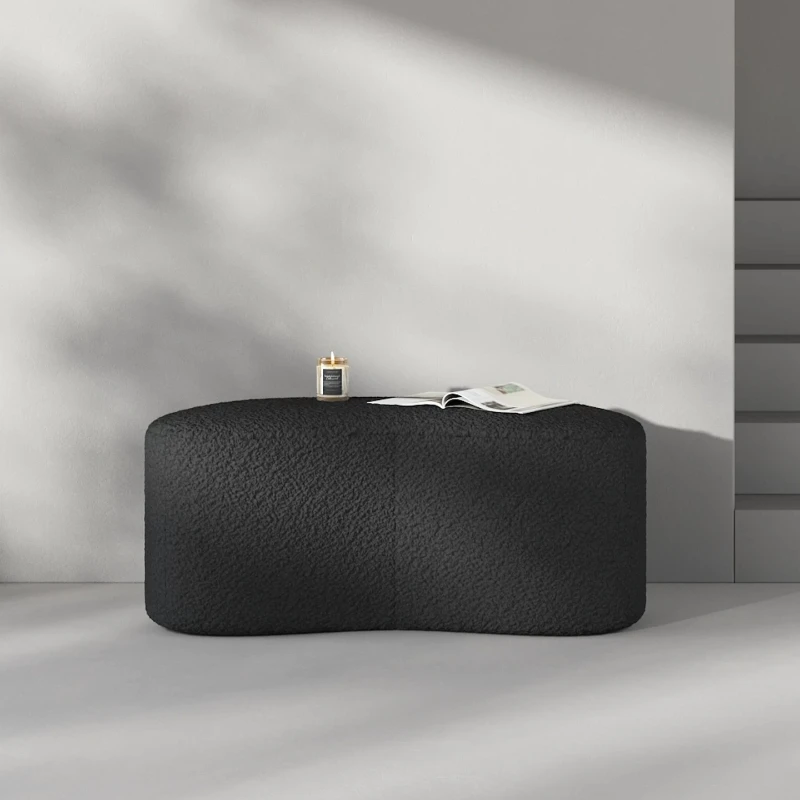 Nordic Bedside Makeup Stool Pedal Entrance Luxury Pouffe Makeup Stool Weird Bench Mueble Recibidor De Entrada Home Furniture