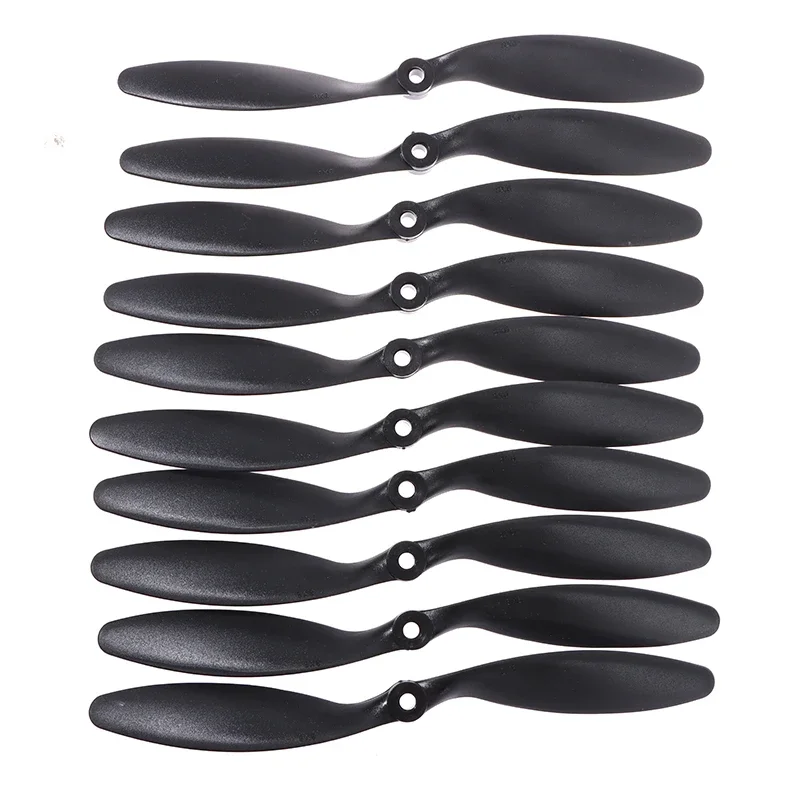 10Pcs/lot 8060 Propellers Glass Fiber & Nylon Props For RC Airplane Quadcopter Perfect 8x6 RC Airplane Propellers Blades