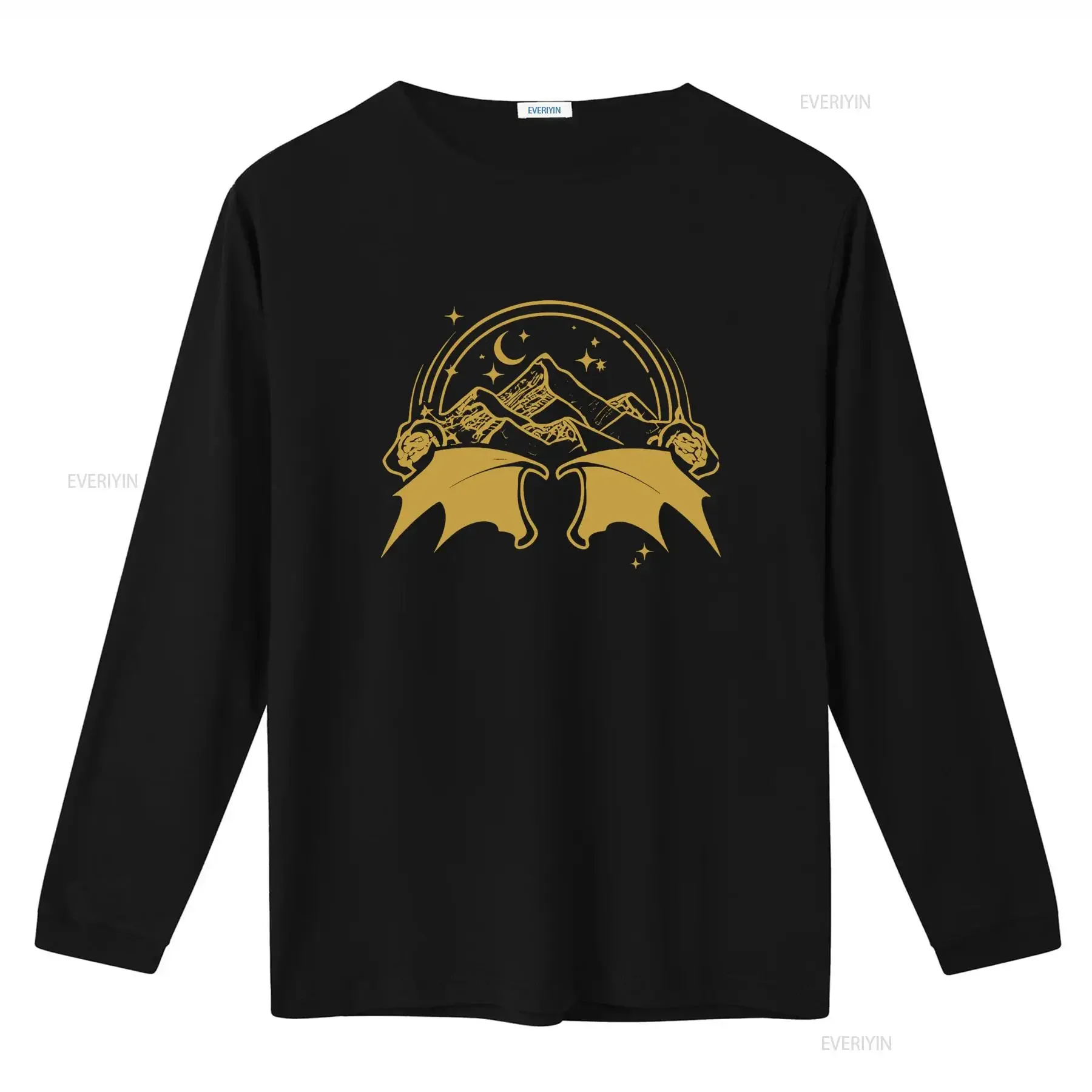 You Do Not Yield 2 Sides T Shirt Velaris City Of Starlight Sweater The Night Court SweaT Acotar Dreams Gothic Mountain Moon