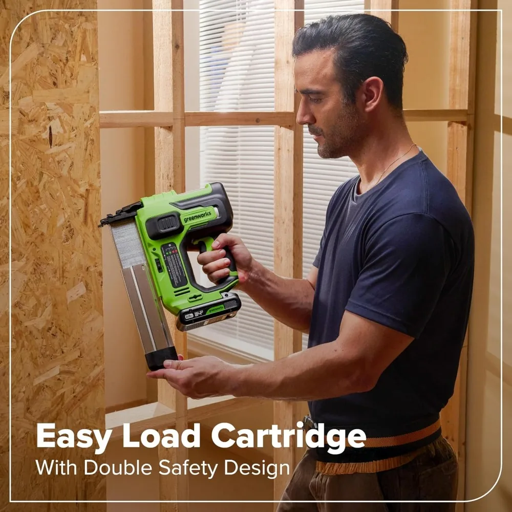 Комплект аккумуляторных 10 инструментов Greenworks, 24 В: дрель, ударная отвертка, циркулярная пила, сабельная пила, лобзик, шлифовальный станок, рабочий свет, M