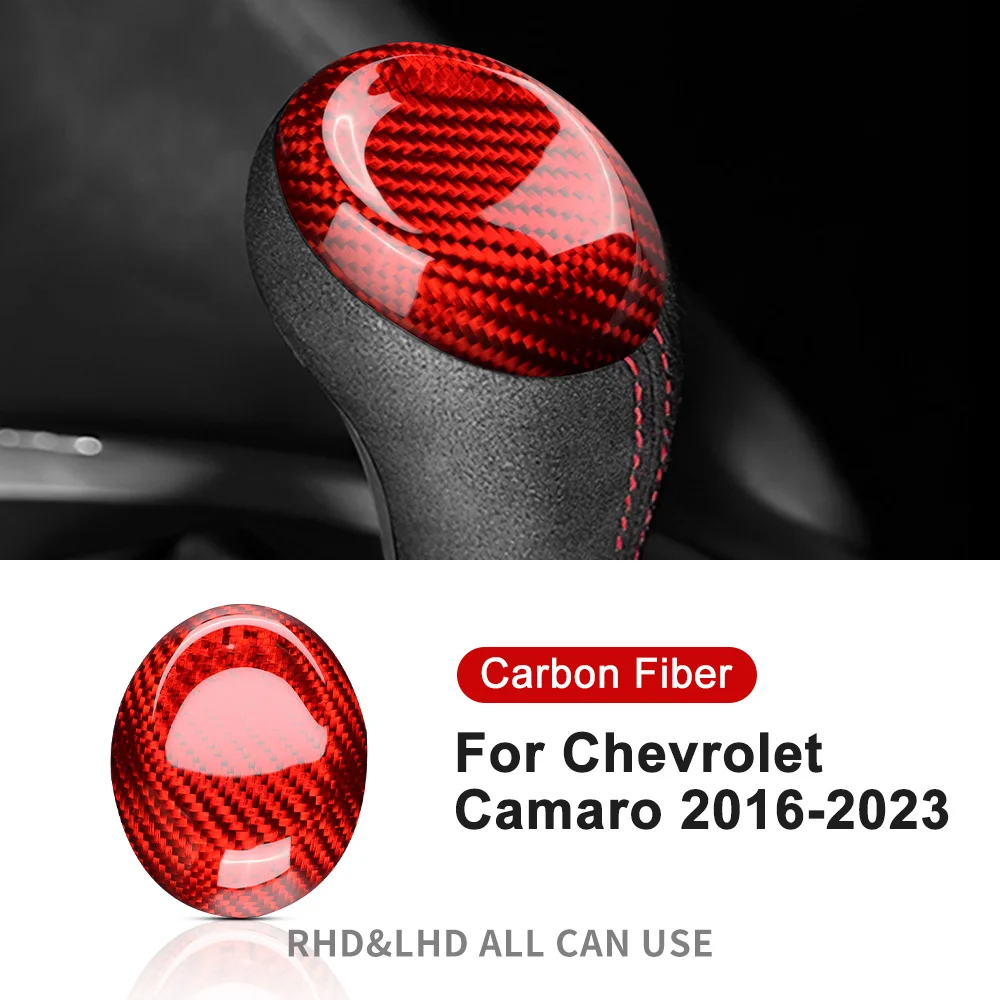 

Для Chevrolet Camaro 2016 2017 2018 2019 2020 2021 2022 2023 из натурального твердого углеродного волокна Автоматическая Автомобильная переключение передач верхняя крышка наклейка