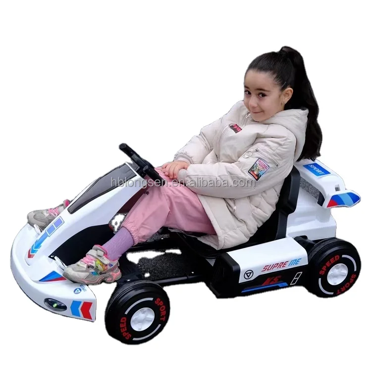 Kids' favorite electric go-kart of 2022 cars with lights and music