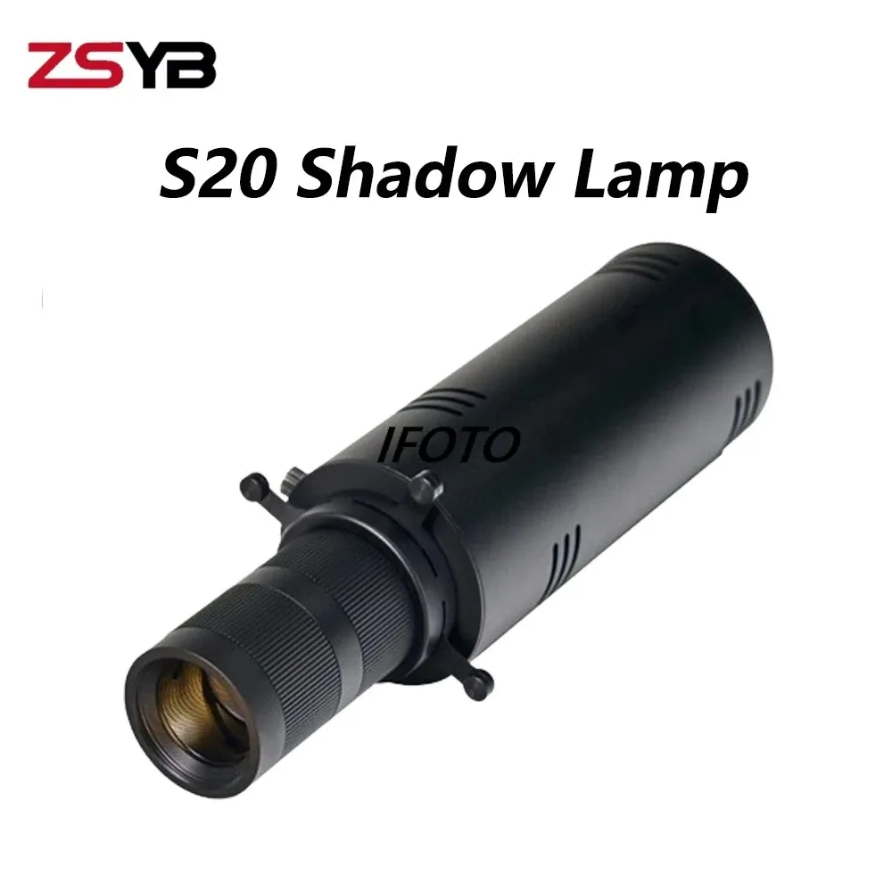 

ZSYB S20 20W LED Light Portrait Fill Light 2700K-6500K Flashlight Art Special Effects Shaped Beam Light Cylinder Atmosphere Lamp