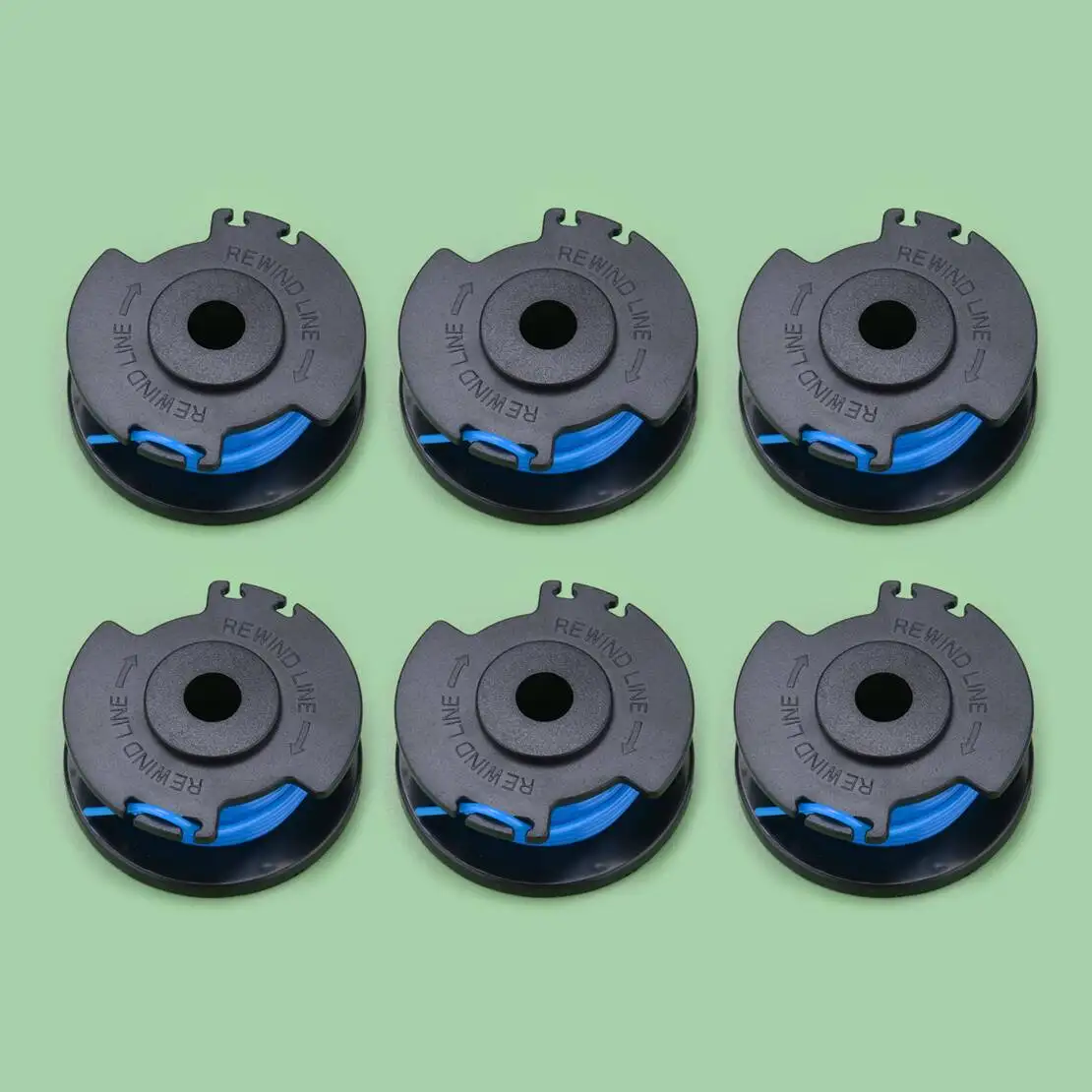 

6 шт., катушка для шнура, подходит для Ryobi RLT1830Li OLT1831 RLT1825LI OLT1825 OLT1830 OLT1831S RLT 183115 РЛТ 183113 RLT1830H13
