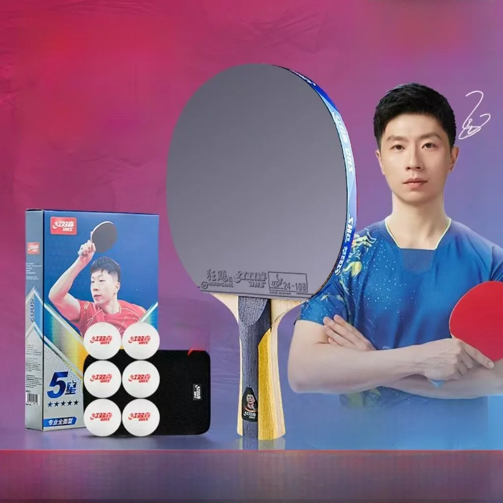 red-double-happiness-pong-racket-six-star-blazing-456-star-table-tennis-racket-horizontal-vertical-single-double-racket