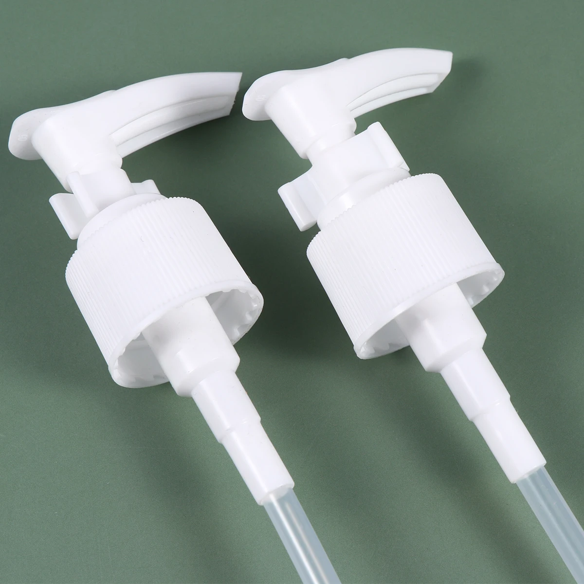 

6Pcs Bottle Press Pump Head White 24mm Replacement for Shampoo Lotion High Viscosity Product Dispensing Plastic Pump Accessories