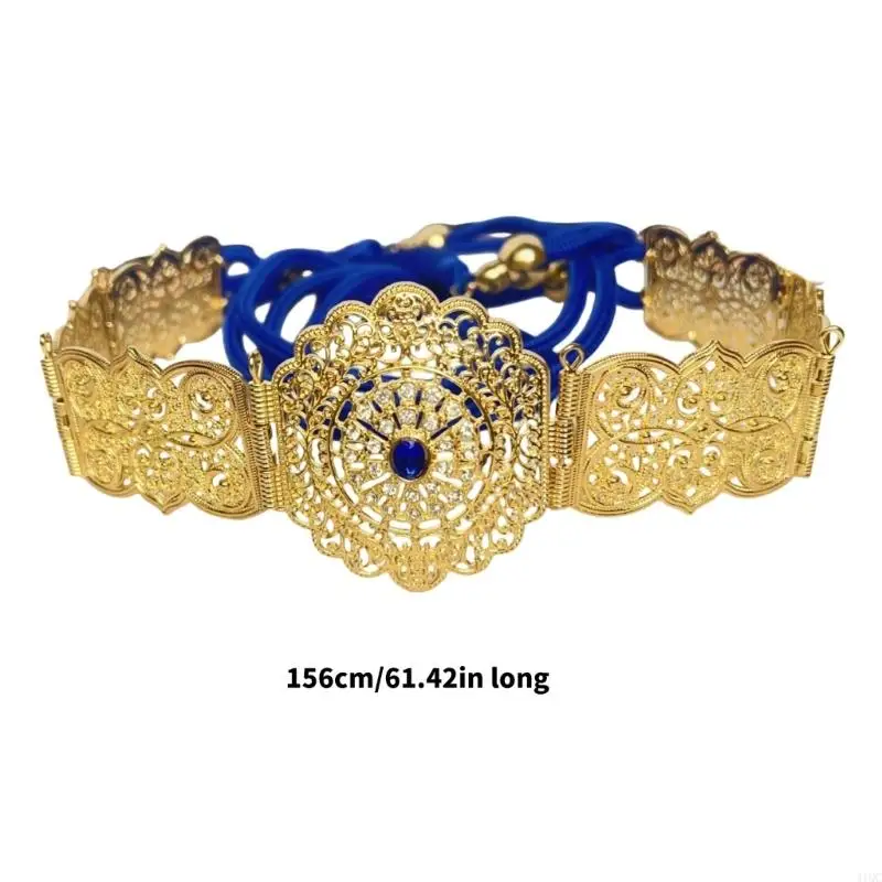 حزام معدني مجوف جديد 2025 لملابس الزفاف ومناسبة مسائية قابلة للتعديل #6