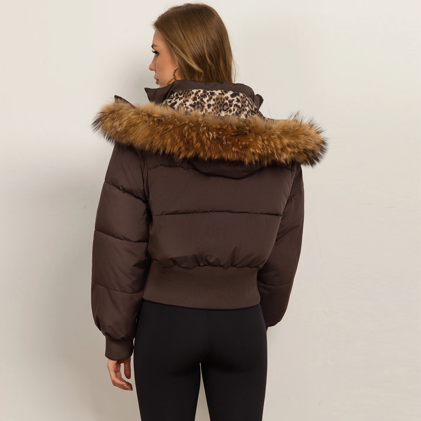 Women Winter Jacket Hooded Solid Puffer Short Outwear Cotton Padded Thick Coat Removable Sleeve with Pocket Hot Sales