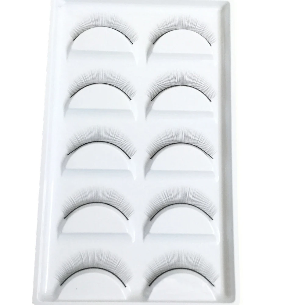 Prefabricated Roll Fan Makeup 1 Eyelash Brush 6 Rows Of Independent Eyelashes Are Soft And Natural Eye Black Cruel Half Eyelash