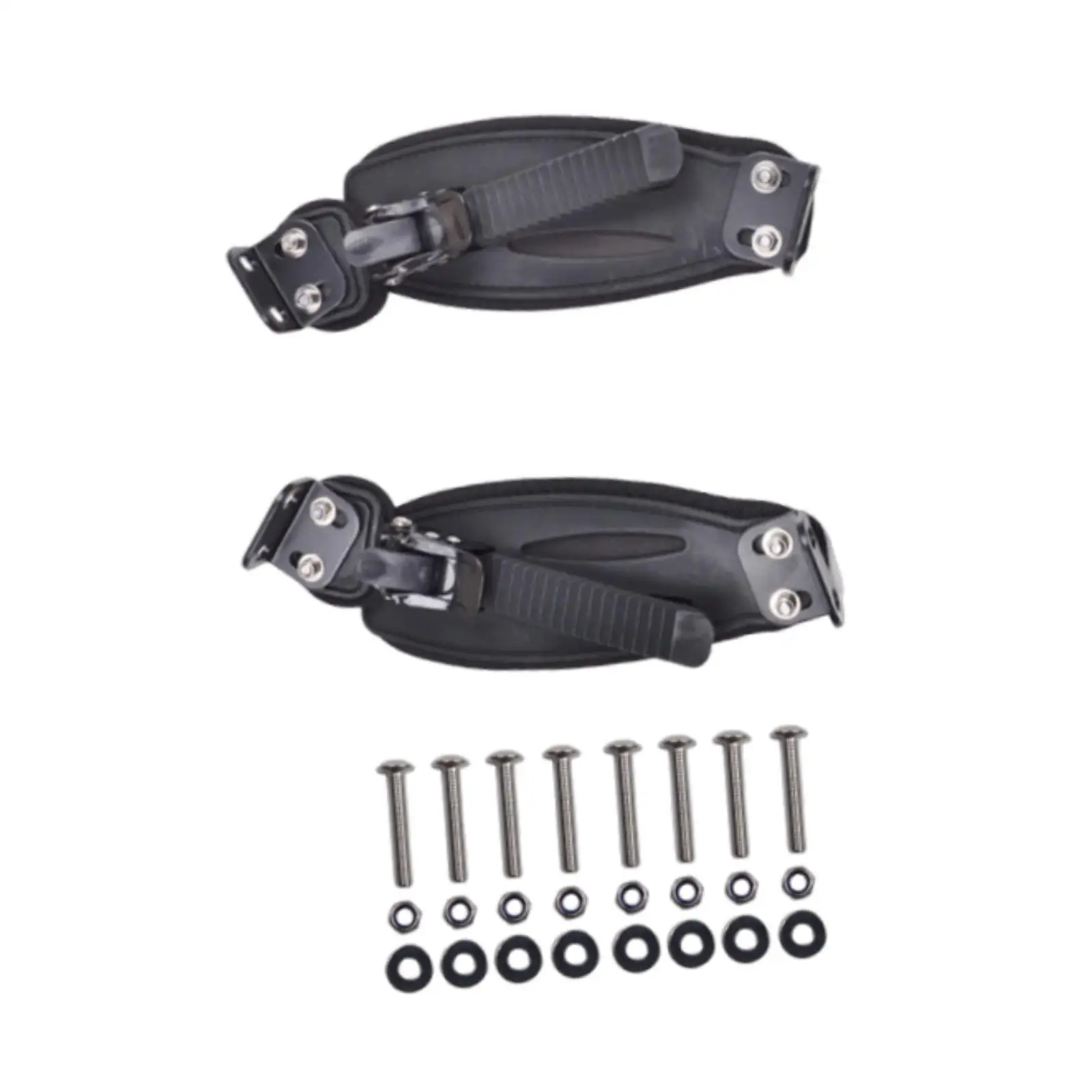 

Держатель для ног для скейтборда, ремни для ног для скейтборда, компактные детали, плотные крепежные ленты, ремни для крепления на доске