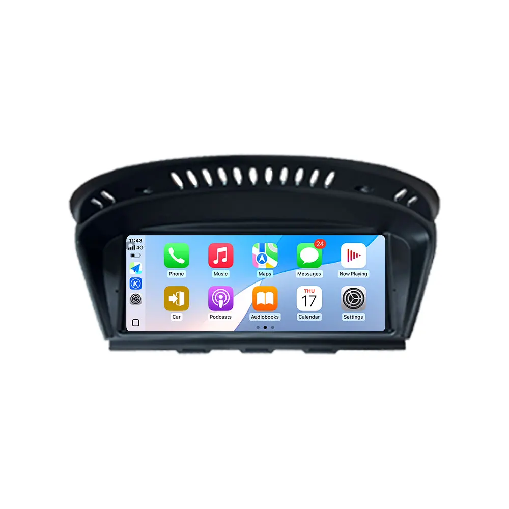 Draadloze CarPlay Android 16 Auto Multimedia Radio Voor BMW 5 3-serie E60 E61 E62 E63 E90 E91 E92 E93 CCC CIC GPS WIFI Bedraad Auto - afbeelding 2