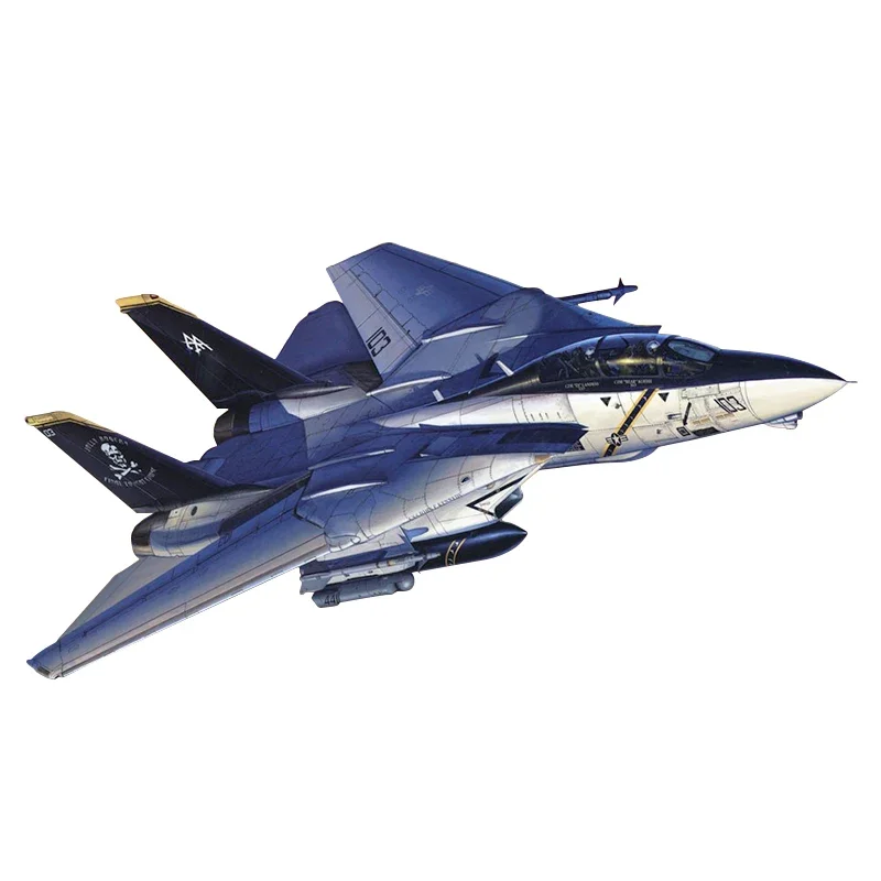 Great Wall model hobby assembly aircraft kit L7208 1/72 American modern F-14B bomb Cat shipboard fighter