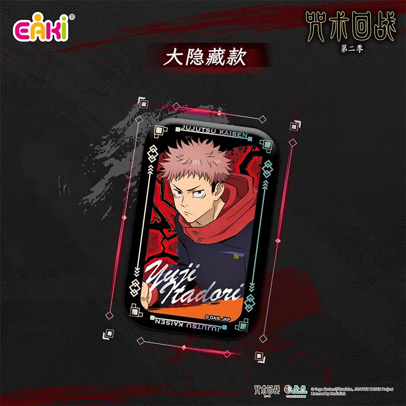 New In Original Box Jujutsu Kaisen Cartoon Characters Collection Hobby Cards Gojo Satoru Shoko Suguru Nobara Children's Gift