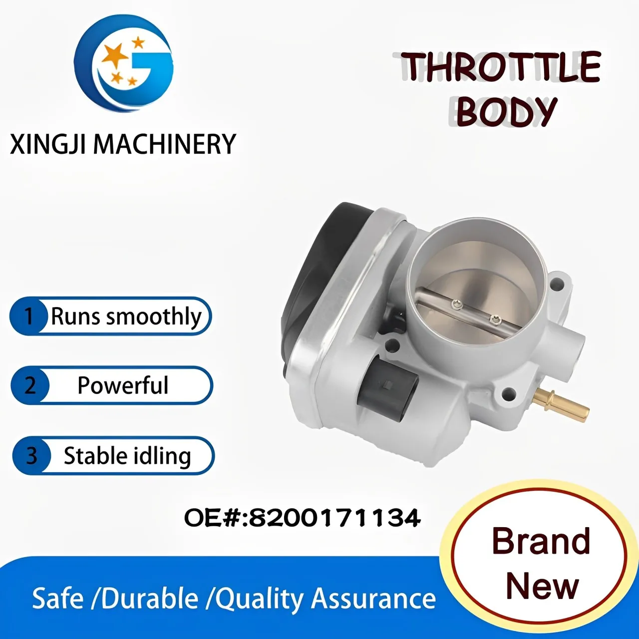 

Запчасти XingJi Корпус дроссельной заслонки OE 408-238-827-002Z 8200171134 Подходит для Renault Clio Grandtour III (KR0/1_)