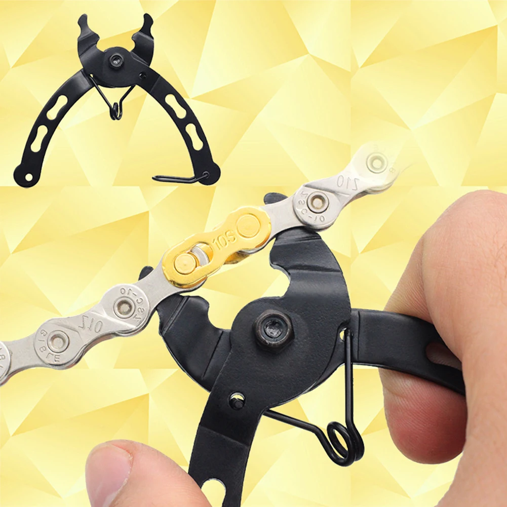 Bicycle Chain Buckle Pliers Mini MTB Road Folding Bike Chain Quick Release Buckle Removal Pliers Cycling Chain Repair Tools