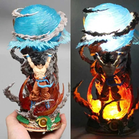 Dragon Ball Figures Spirit Bomb Sun Goku Anime Super Saiya Action Figure Model Pvc Statue Doll Decoration Collection Toys Gift