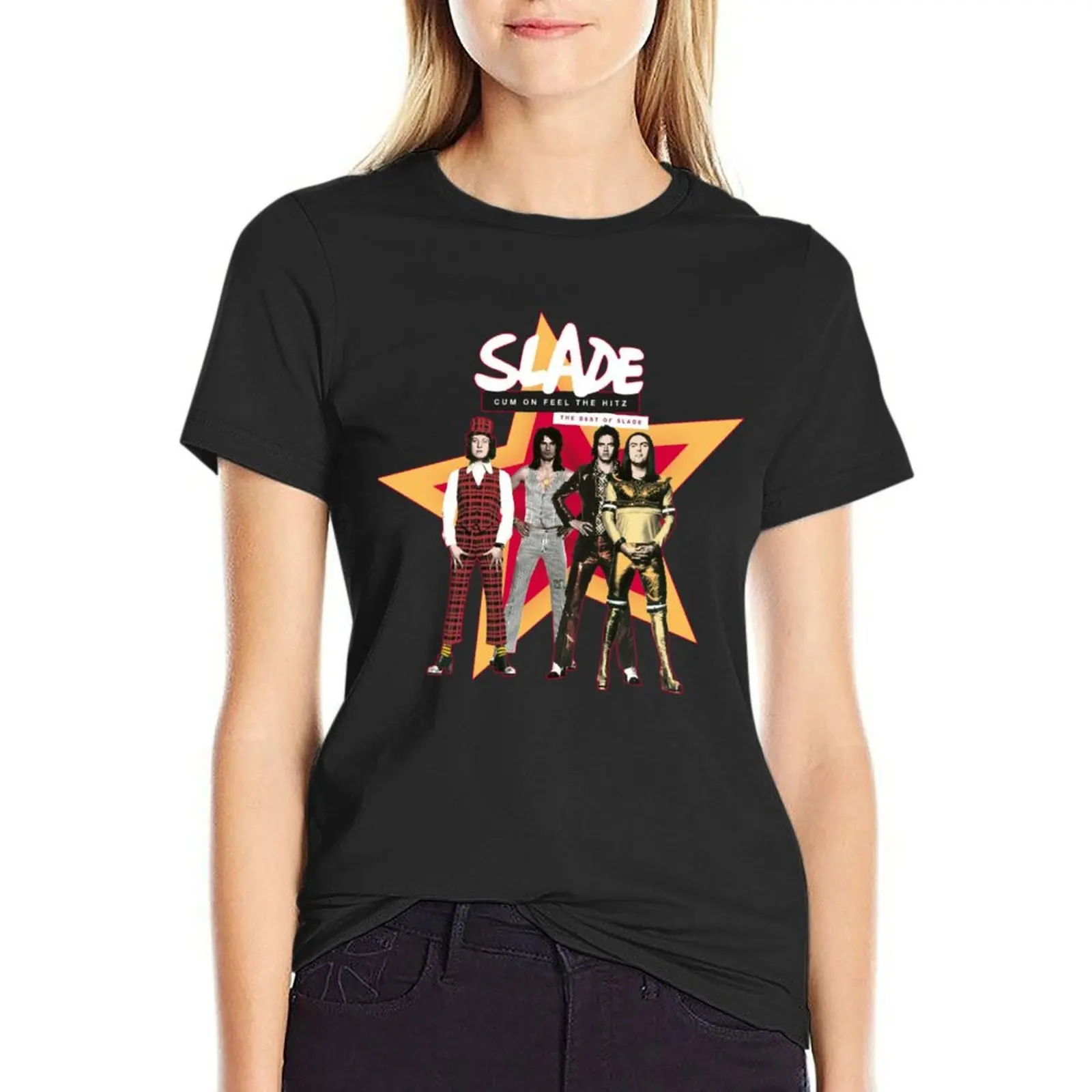 Slade Rock Members T-Shirt customs vintage quick-drying tees Women t shirt