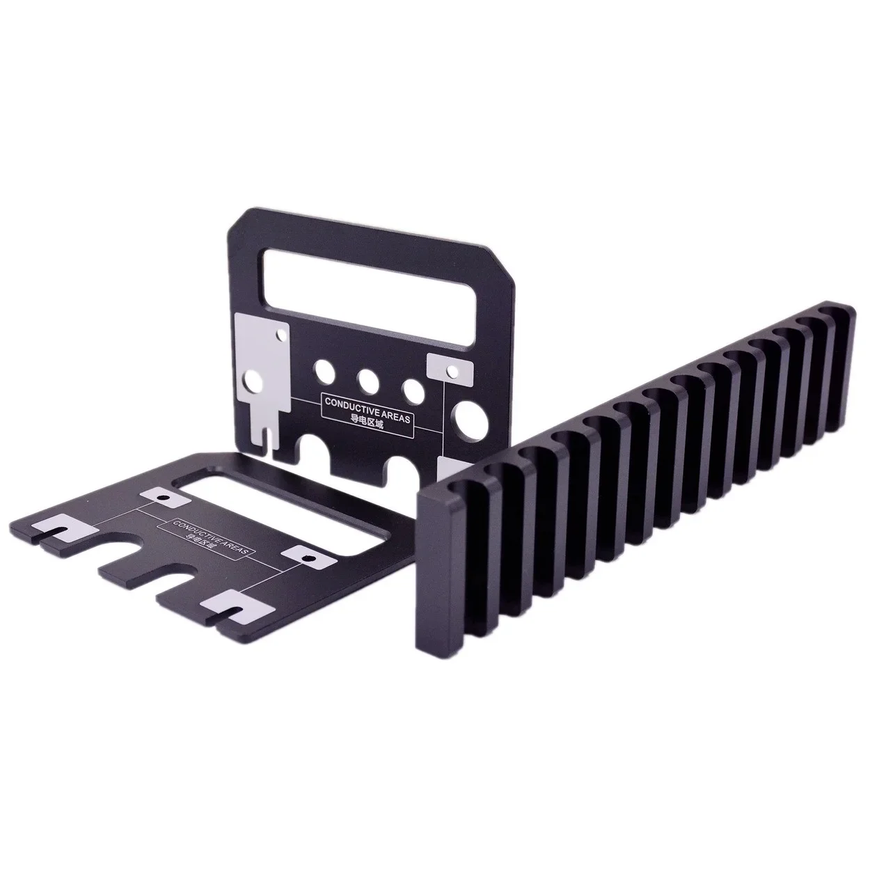 Heatsink Transparent Panel Cover Kits for Elecraft KX3 Qrp Mini Mobile Radio Transceiver Protective Metal Case Accessory - view 2