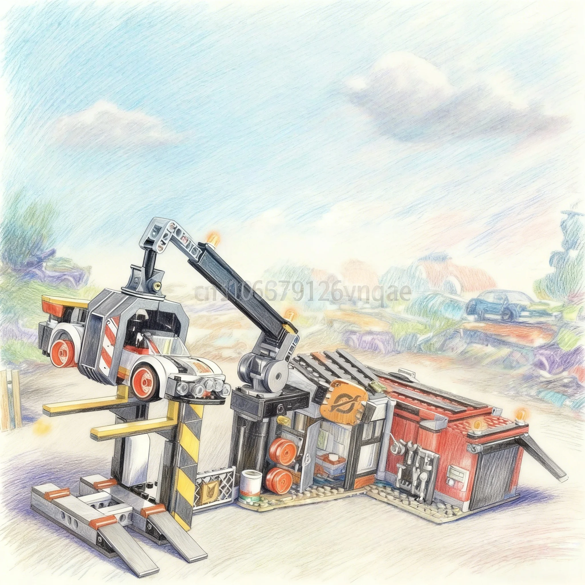 MOC وحدة كلاسيكية لملعب الأطفال اللبنات نموذج بناء وحدات لتقوم بها بنفسك مجموعة ألعاب الطوب هدية عيد ميلاد الأطفال