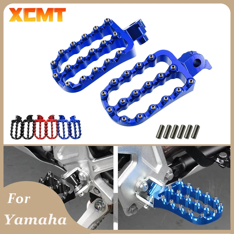 For Yamaha Tenere 700 XTZ  700 2019-2024 Footpegs  Footrests  Foot Pedals Tenere700 T700 Rally Edition 2020 2021 2022 2023 2024